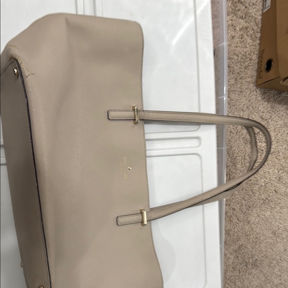 Kate Spade Cream Tote Bag